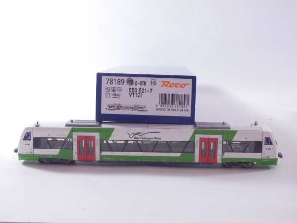 »ROCO 78189 H0 AC DIGITAL SOUND · DIESELTRIEBWAGEN VT 121 DER SÜDTHÜRINGEN BAHN · OVP«