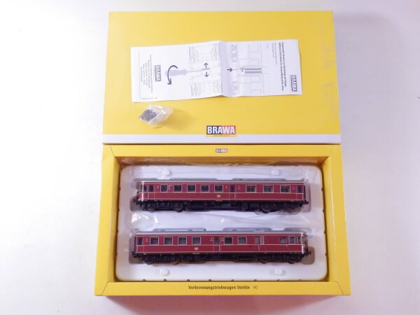 »BRAWA 44184 H0 DC · VERBRENNUNGSTRIEBWAGEN STETTIN VT 45.5 DB · OVP«