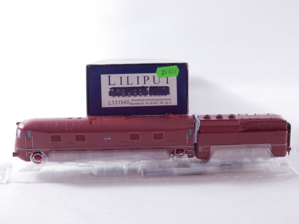 »LILIPUT L131540 H0 DC · STROMLINIEN DAMPFLOK BR 05 003 DER DR · OVP« #1