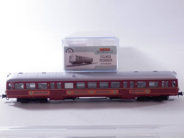 »BREKINA 64101 H0 DC · ESSLINGER TRIEBWAGEN "JÄGERMEISTER VT 104" SWEG  · OVP«