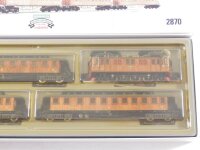 »MÄRKLIN 2870 H0 AC · HISTORISCHER SCHNELLZUG DER SJ 4-TEILIG · OVP«
