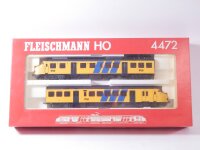 »FLEISCHMANN 4472 H0 DC · ELEKTROTRIEBZUG PLAN V DER NS MAT 64 · OVP«