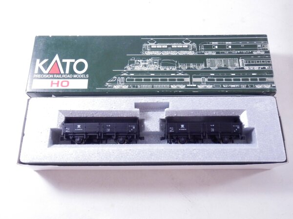 »KATO 1-809 H0 DC · GÜTERWAGEN SET 2-TEILIG 45000 · OVP«