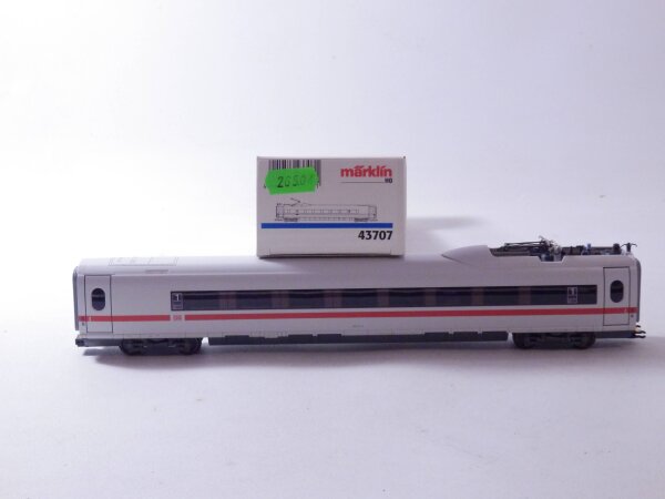 »MÄRKLIN 43707 H0 AC · ICE PERSONENWAGEN DER DB MITTELWAGEN · OVP«