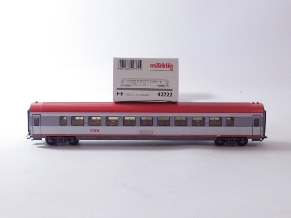 »MÄRKLIN 42722 H0 AC · ÖBB SCHNELLZUGWAGEN · OVP« #7