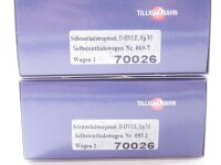 »TILLIG 70026 H0 DC · HVLE SELBSTENTLADEWAGEN SET 2-TEILIG · OVP« #1