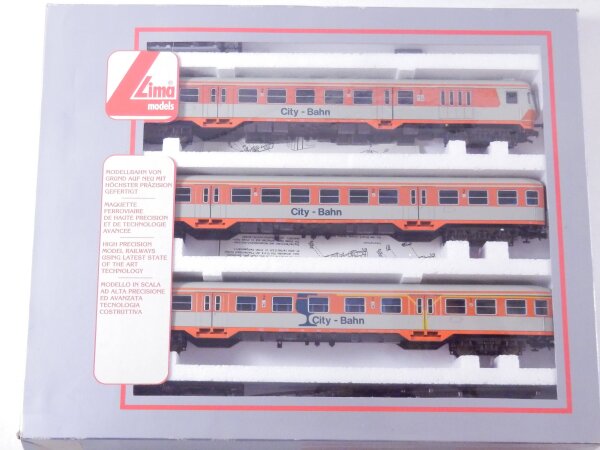 »LIMA 149739K H0 DC · S-BAHN WAGEN SET 3-TEILIG "CITY BAHN"  · OVP«
