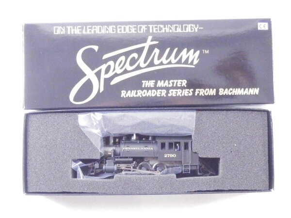 »SPECTRUM 81802 H0 DC · DAMPFLOK "SADDLE TANK SWITCHER" DER PRR · OVP« #1 #2 #1