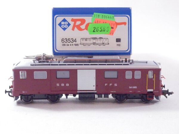 »ROCO 63534 H0 DC · E-LOK BR DE 4/4 DER SBB CFF FFS · OVP« #1