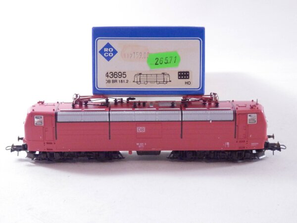 »ROCO 43695 H0 DC · E-LOK BR 181 DER DB · OVP«