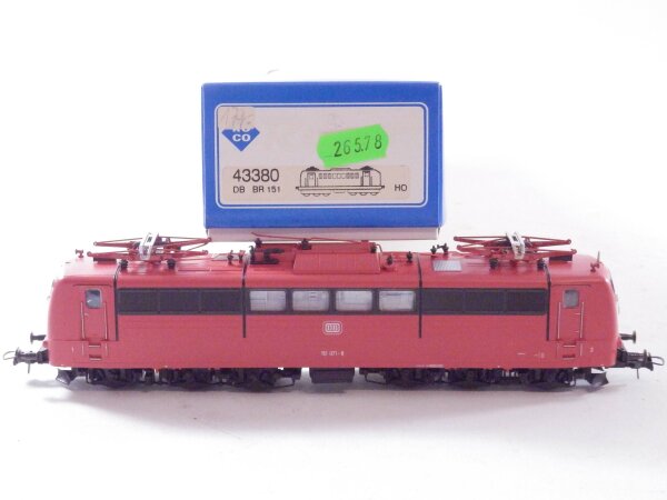 »ROCO 43380 H0 DC · E-LOK BR 151 DB · OVP«
