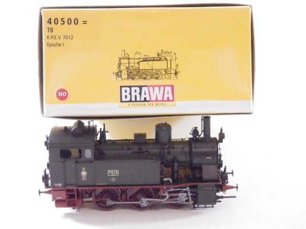 »BRAWA 40500 H0 DC · DAMPFLOK BR 89 KPEV · OVP«