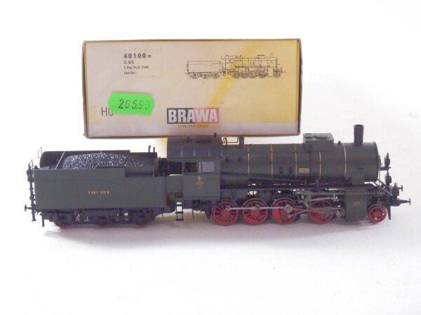»BRAWA 40100 H0 DC · DAMPFLOK BR G 4/5 5506 K.BAY.STS.B · OVP«