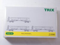 »TRIX 23500 H0 DC · KOHLENTRICHTERWAGEN SET 3-TEILIG · OVP«