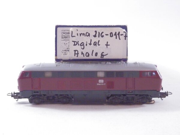 »LIMA H0 AC DIGITAL · DIESELLOK BR 216 DER DB · ERSATZ VP«