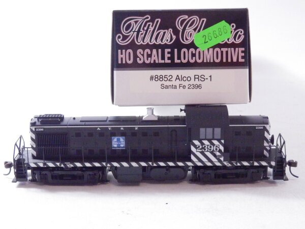 »ATLAS 8852 H0 DC · DIESELLOK ALCO RS-1 DER SANTA FE · OVP« #1