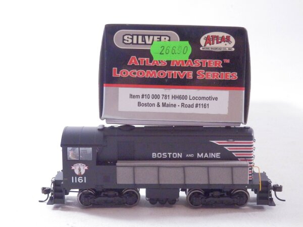 »ATLAS 10 000 781 H0 DC · DIESELLOK HH600 BOSTON & MAINE · OVP« #1