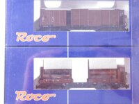 »ROCO 34590 H0e DC · GÜTERWAGENSET DER...