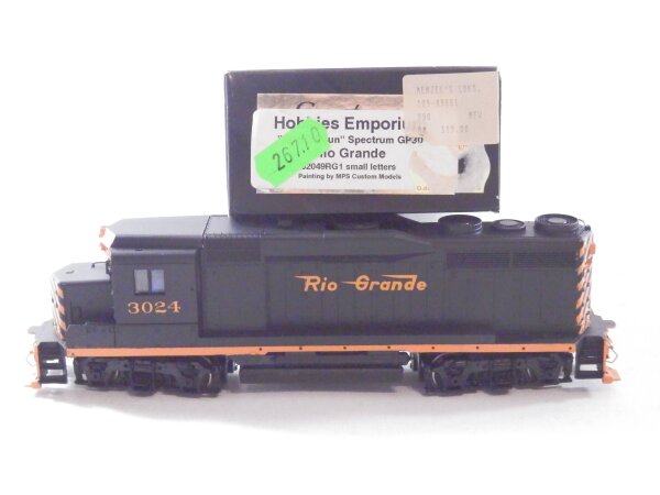 »SPECTRUM 82049 H0 DC · DIESELLOK 3024 DER RIO GRANDE · OVP«