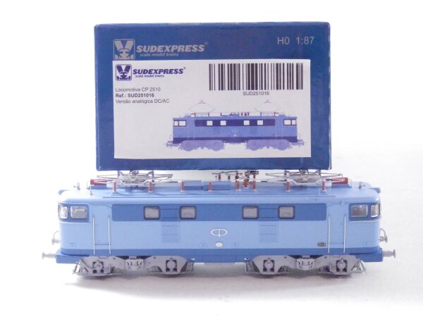 »SUDEXPRESS SUD251016 H0 DC/AC · E-LOK ELEKTROLOKOMOTIVE 2510 DER CP · OVP«
