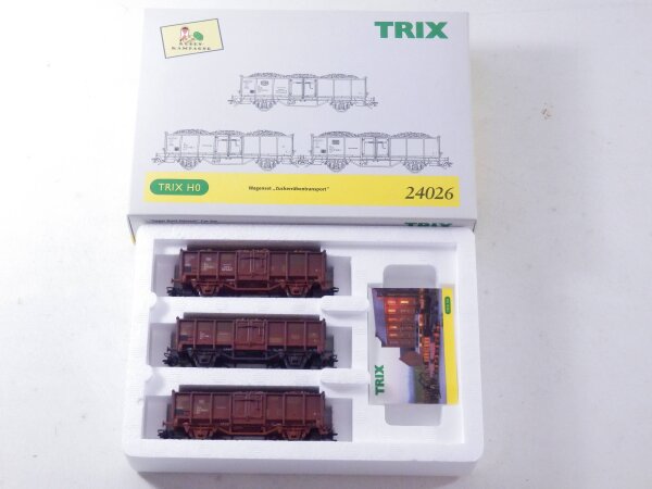 »TRIX 24026 H0 DC · GÜTERWAGENSET "ZUCKERRÜBENTRANSPORT" · OVP« #6