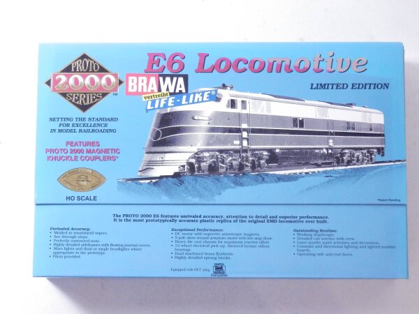 »PROTO 2000 23419 H0 DC · DIESELLOK E6 DER SANTA FE · OVP« #1