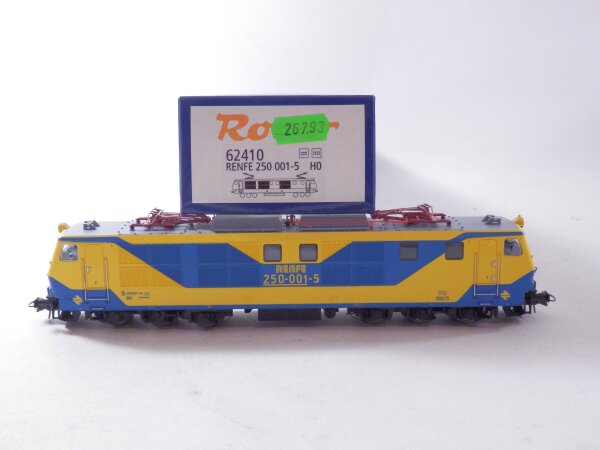 »ROCO 62410 H0 DC · E-LOK ELEKTROLOKOMOTIVE BR 250 001-5 RENFE · OVP«