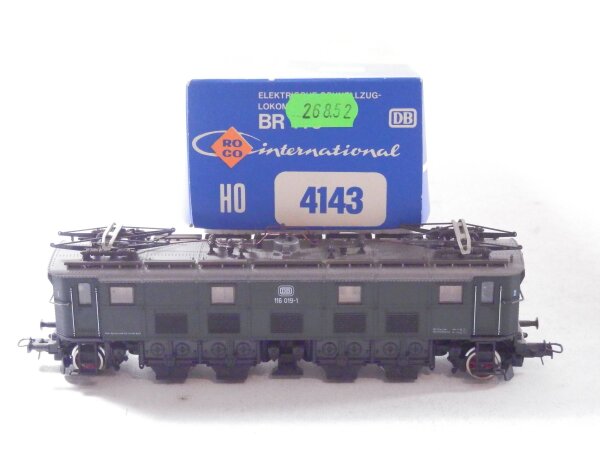 »ROCO 4143 H0 DC · E-LOK BR 116 DB · OVP«