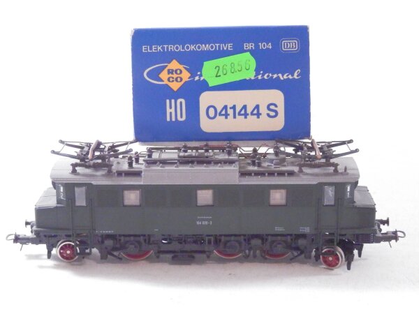 »ROCO 04144S H0 DC · E-LOK BR 104 DER DB · OVP«