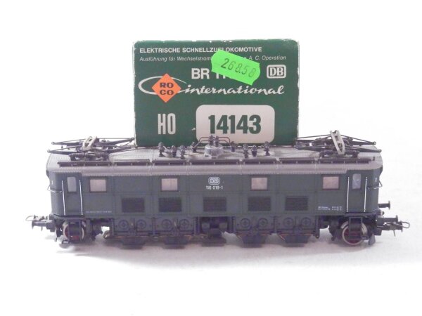 »ROCO 14143 H0 AC · E-LOK BR 116 DER DB · OVP«