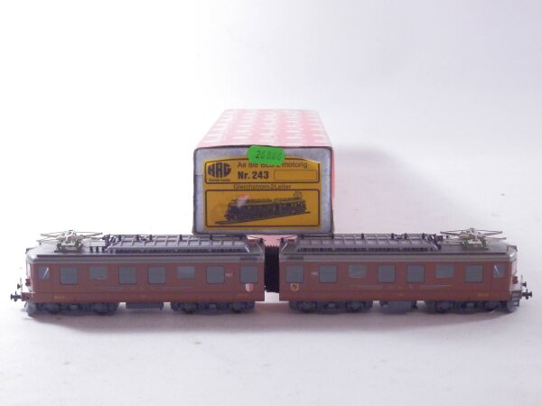 »HAG NR 243 H0 DC · E-LOK ELEKTROLOKOMOTIVE AE 8/8 DER BLS · OVP«  #12 #1