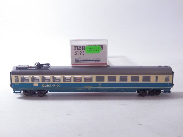 »FLEISCHMANN 5193 H0 DC · IC SPEISEWAGEN QICK PICK DB · OVP«