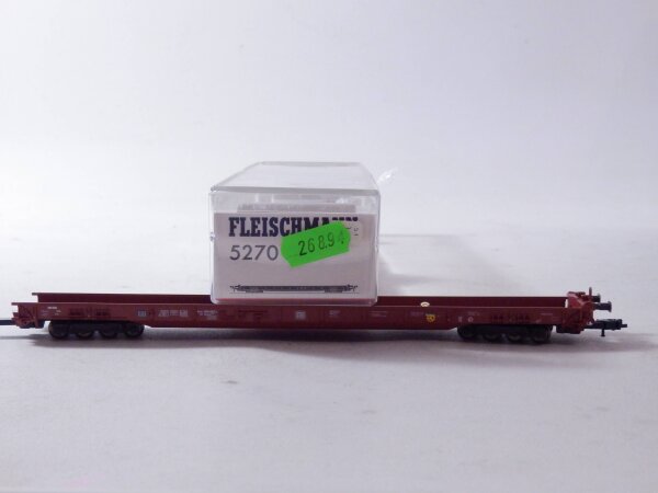 »FLEISCHMANN 5270 H0 DC · NIEDERFLURWAGEN ROLLENDE LANDSTRASSE · OVP« #1