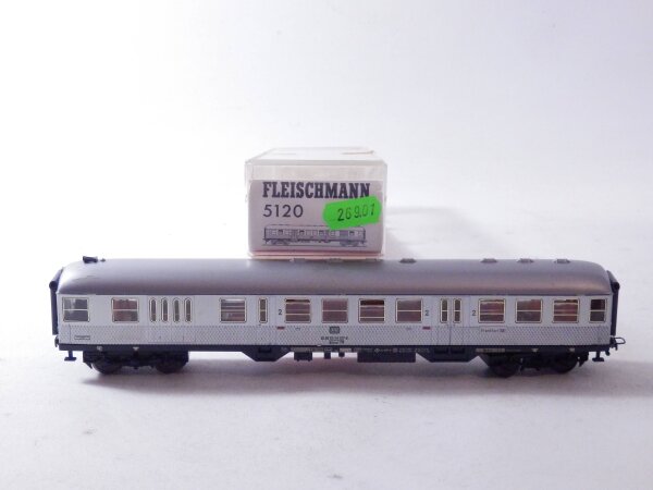 »FLEISCHMANN 5120 H0 DC · STEUERWAGEN "SILBERLING"  · OVP« #1 #1
