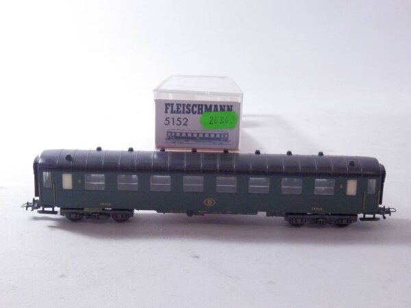 »FLEISCHMANN 5152 H0 DC · SCHNELLZUGWAGEN DER SNCB · OVP« #1 #1