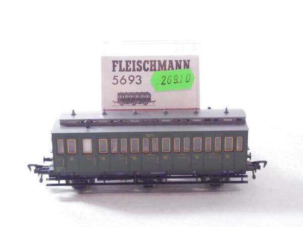 »FLEISCHMANN 5693 H0 DC · ABTEILWAGEN DER SNCF OVP«