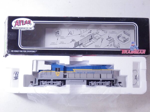 »ATLAS 8385 H0 DC · DIESELLOK RS 36 DER DELAWARE & HUDSON · OVP«