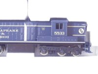 »STEWART HOBBIES 6607 H0 DC · DIESELLOK BALDWIN AS 616 CHESAPEAKE & OHIO · OVP«