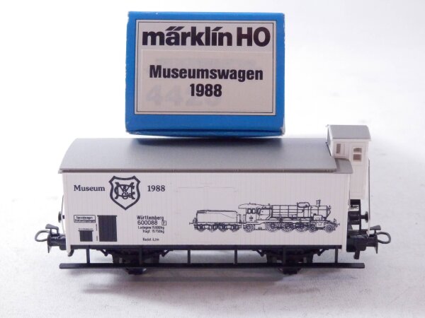 »MÄRKLIN H0 AC · MUSEUMSWAGEN 1988 K.W.ST.E · OVP«