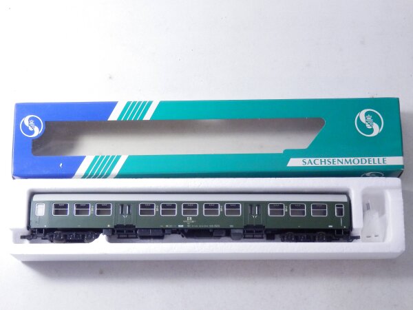 »SACHSENMODELLE 14424 H0 DC · REISEZUGWAGEN DER DR · OVP«