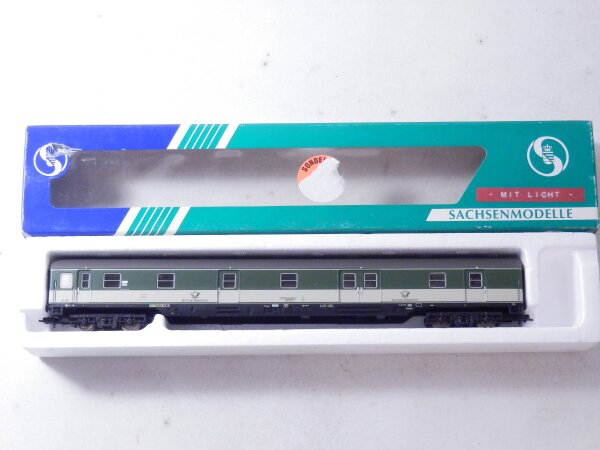 »SACHSENMODELLE 14634 H0 DC · BAHNPOSTWAGEN DER DBP · OVP«