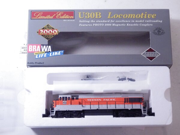 »PROTO 2000 #31118 H0 DC · DIESELLOK GE U30B DER WESTERN PACIFIC · OVP« #1 #1