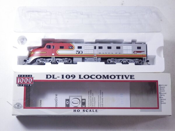 »PROTO 1000 #30581 H0 DC · DIESELLOK DL 109 AT & SF · OVP«