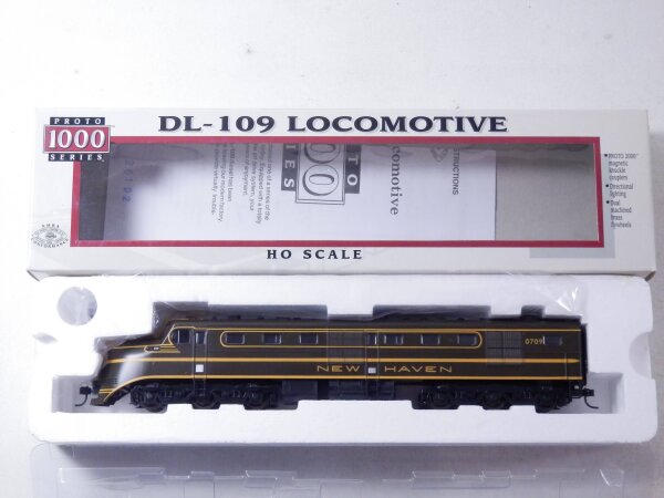 »PROTO 1000 #30575 H0 DC · DIESELLOK DL 109 NEW HAVEN NH · OVP«