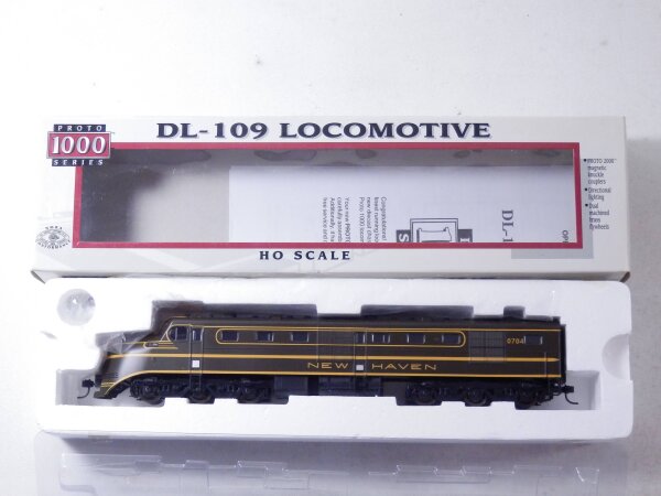 »PROTO 1000 #30574 H0 DC · DIESELLOK DL 109 NEW HAVEN NH · OVP«