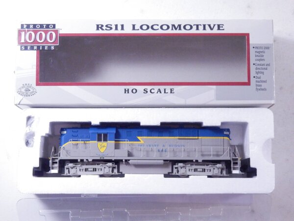»PROTO 1000 #30260 H0 DC · DIESELLOK RS11 DER DELAWARE & HUDSON · OVP«