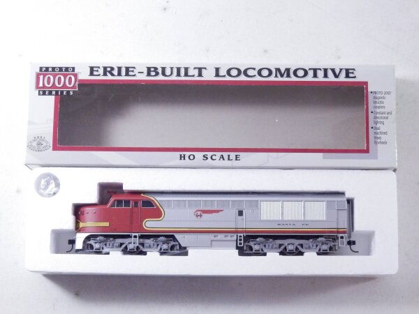 »PROTO 1000 #23888 H0 DC · DIESELLOK ERIE BUILT AT & SF · OVP«