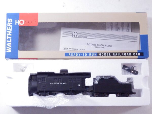 »WALTHERS 932-1962 H0 DC · ALCO ROTARY SNOW PLOW · OVP« #5