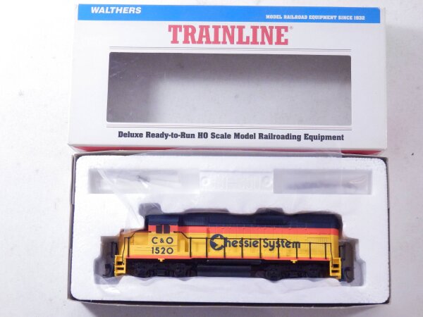 »WALTHERS 931-355 H0 DC · DIESELLOK GP 15 "CHESSIE SYSTEM" #1520 · OVP«