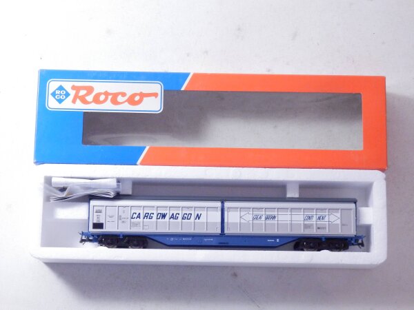 »ROCO 46809 H0 DC · SCHIEBEWANDWAGEN "CARGOWAGON"  · OVP«